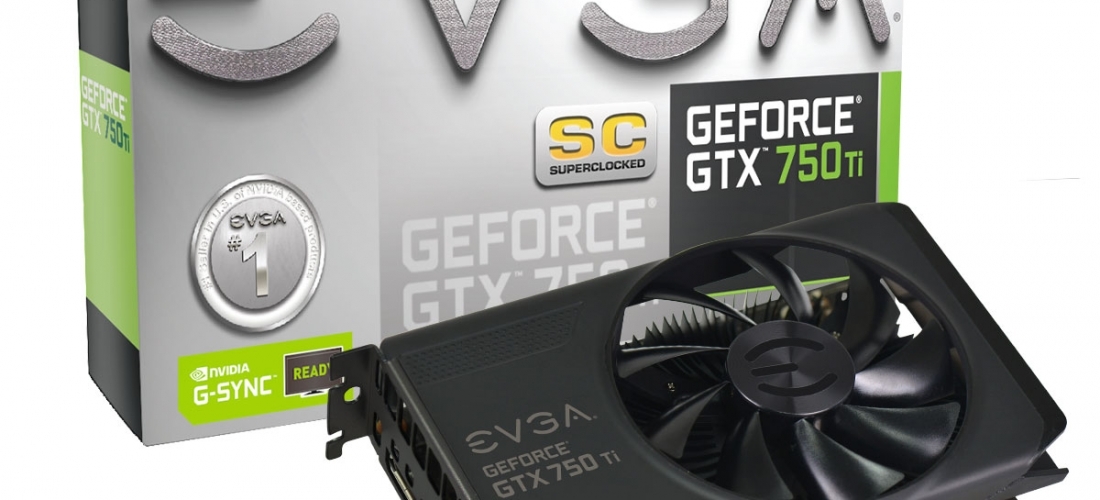 placa de video geforce EVGA GTX 750 TI