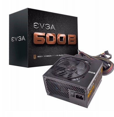 Fonte ATX EVGA 600W 80 Plus