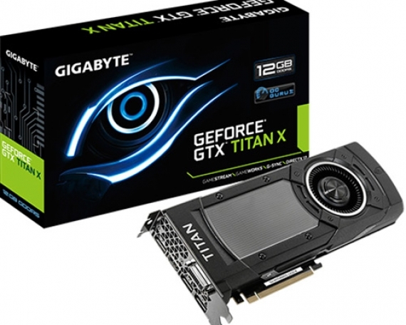 Placa de Video Gtx Titan X 12gb Ddr5 384bits Pci-e Gigabyte Gv-ntitanxd5-12gd-b