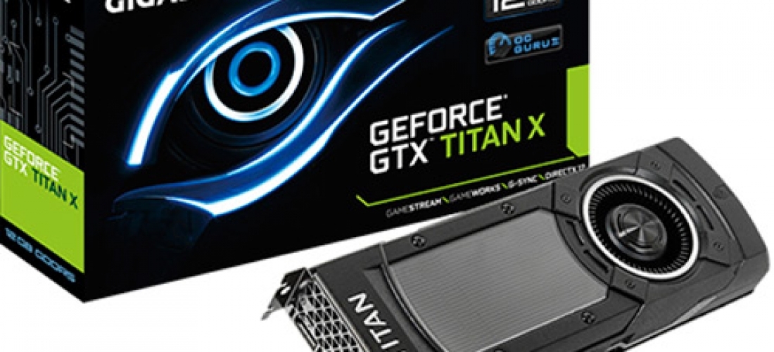 Placa de Video Gtx Titan X 12gb Ddr5 384bits Pci-e Gigabyte Gv-ntitanxd5-12gd-b